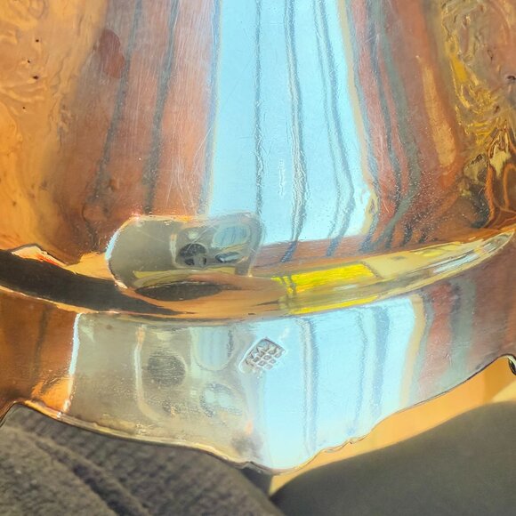 William Hutton & Sons Large Silver Bowl with Handle - Picture 7 of 7